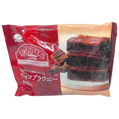不二家　カントリーマアムマイスターズ　チョコブラウニー　124ｇ