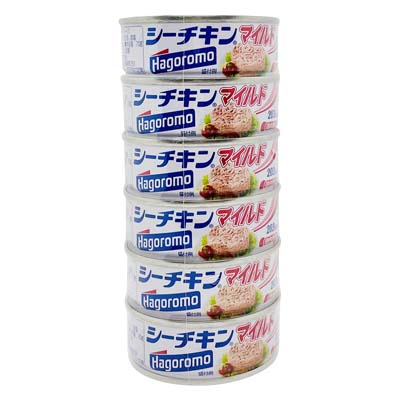 はごろもシーチキンマイルド70g×6缶