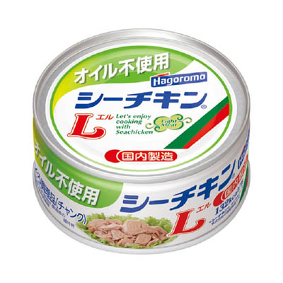 はごろも　オイル不使用　シーチキンＬ　140ｇ