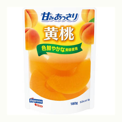 はごろも甘みあっさり黄桃180g