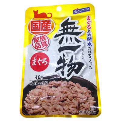 はごろも　無一物パウチ　まぐろ　40ｇ