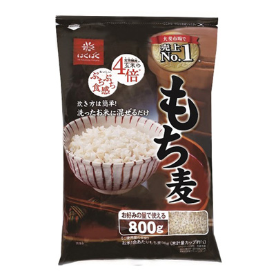 はくばく もち麦ごはん袋800g