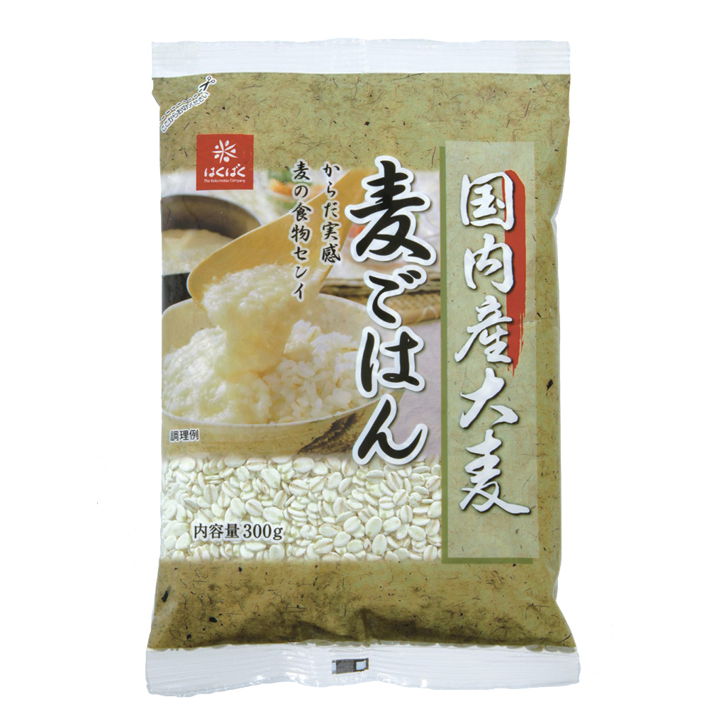 はくばく国内産大麦麦ごはん300g