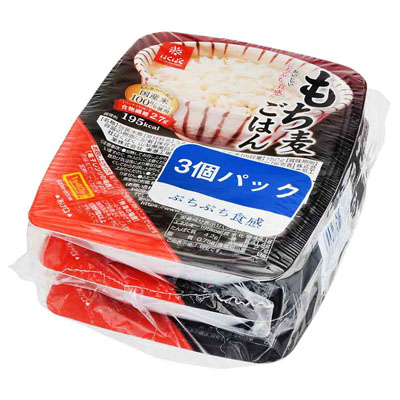 はくばく もち麦ごはん 150g×3個パック