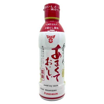 フンドーキン　あまくておいしい醤油　４５０ｍｌ