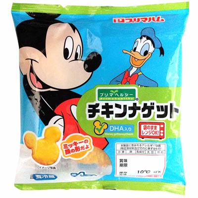 プリマハム　ディズニーチキンナゲット