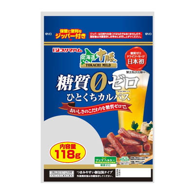 プリマハム　北海道十勝　糖質ゼロ　ひとくちカルパス