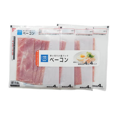 ゆめイチ　ベーコン　4枚×4連パック