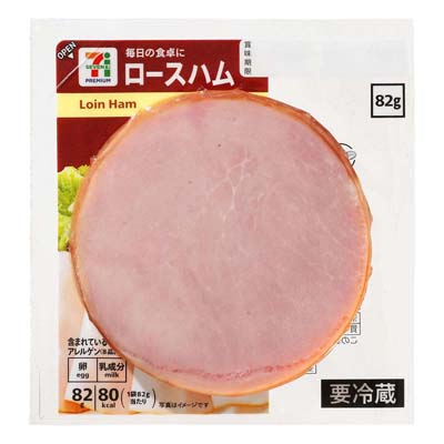 セブンプレミアム　ロースハム　82ｇ