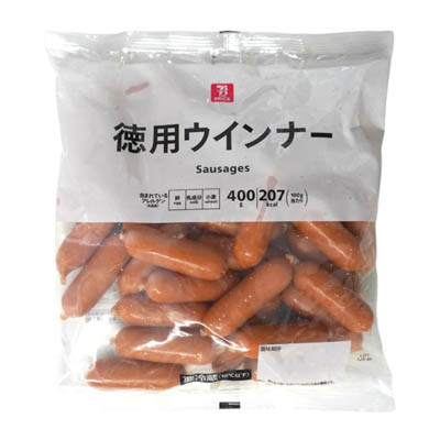 セブンザプライス　徳用ウインナー　400ｇ