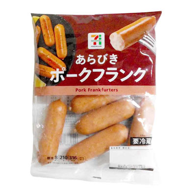 セブンプレミアム　あらびきポークフランク