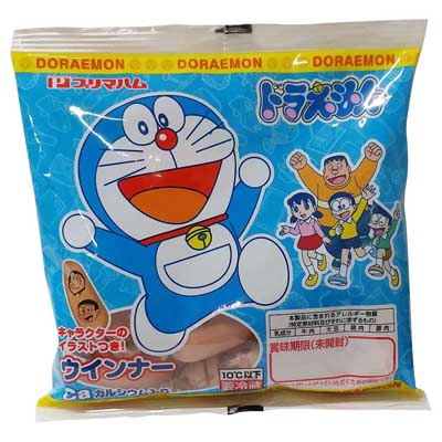 プリマハム　ドラえもんウインナー