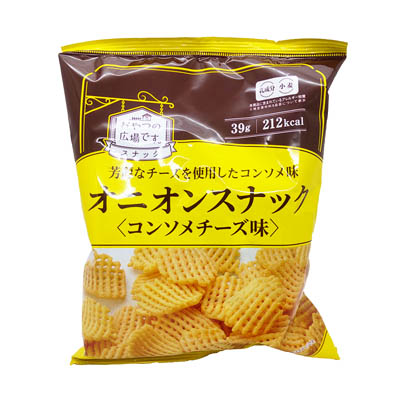 おやつの広場です。 オニオンスナックコンソメチーズ 39g