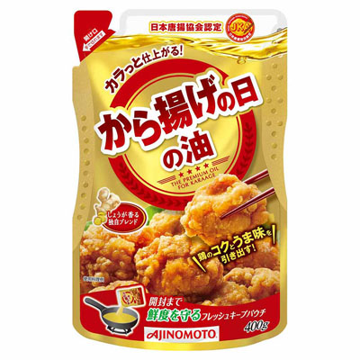 Jオイルから揚げの日の油400g