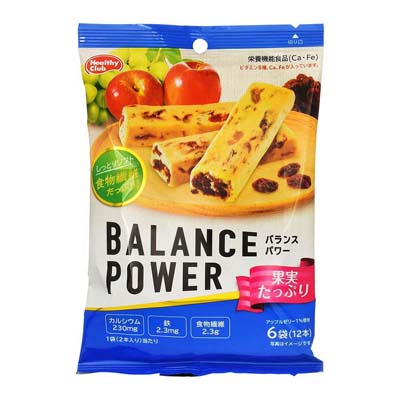 ハマダコンフェクト　バランスパワー　果実たっぷり　6袋（12本）