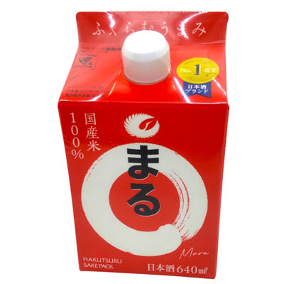 白鶴酒造　まるパック　640ml