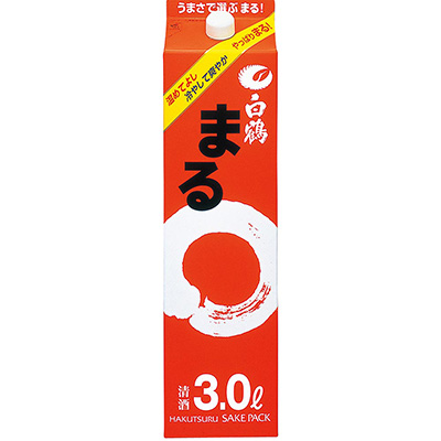 白鶴 酒パック まる 3000ml
