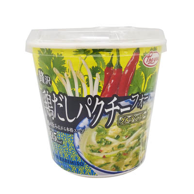 ひかり味噌　贅沢鶏だしパクチー　フォーカップ　1食