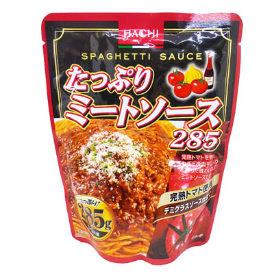 ハチ食品 たっぷりミートソース 285g