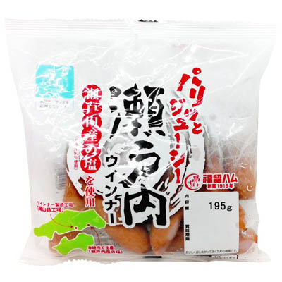 福留ハム　瀬戸内ウインナー　195ｇ