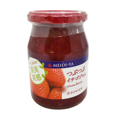 明治屋 果実実感つぶつぶイチゴジャム 340g