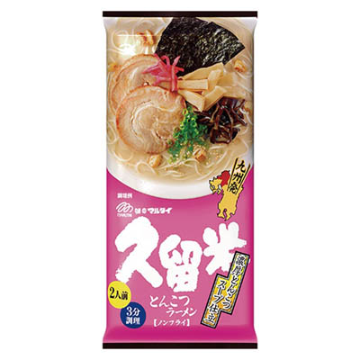 マルタイ　久留米濃厚とんこつラーメン　2人前