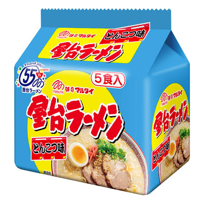 マルタイ　屋台ラーメン　とんこつ味　5食入