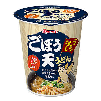 マルタイ　博多ごぼう天うどん　５９ｇ