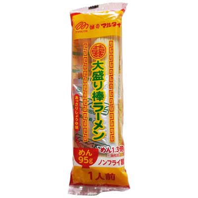 マルタイ 大盛り棒ラーメン1人前 107g