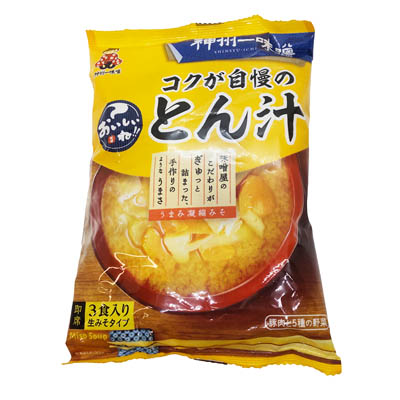 神州一 コクが自慢のとん汁 3食