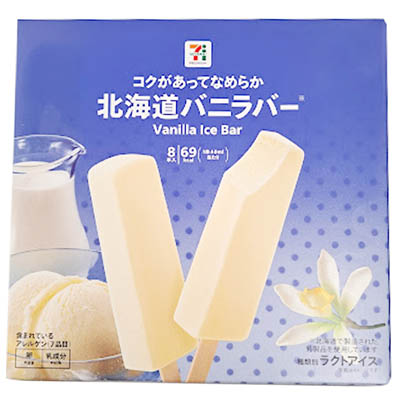 セブンプレミアム　北海道バニラバー