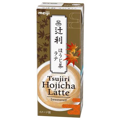 明治 辻利ほうじ茶ラテ  200ml