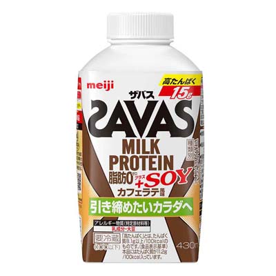 ザバスミルクプロテイン+SOYカフェラテ風