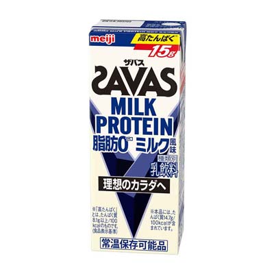 ザバスミルクプロテインミルク風味