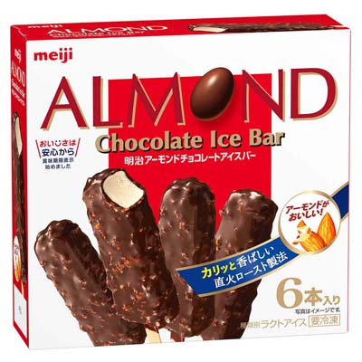 明治　アーモンドチョコレートアイスバー