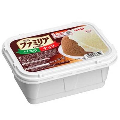 明治ファミリアバニラ＆チョコ