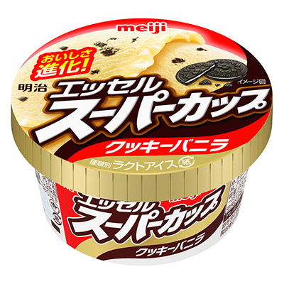 明治エッセル スーパーカップ クッキーバニラ