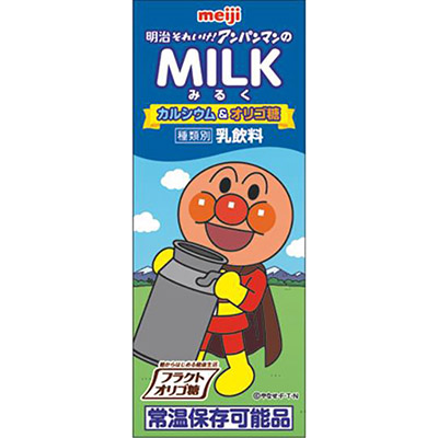 明治 アンパンマンのMILK 200ml