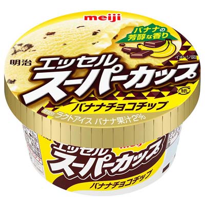 明治 エッセルスーパーカップ バナナチョコチップ 200ml