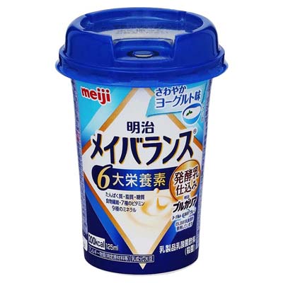 明治　メイバランスMiniカップ　さわやかヨーグルト味　125ｍｌ