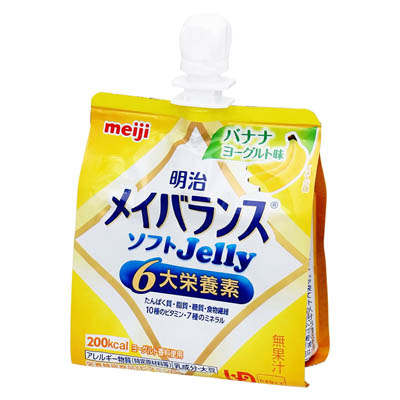 明治　メイバランスソフトJelly　バナナヨーグルト味　125ｍｌ