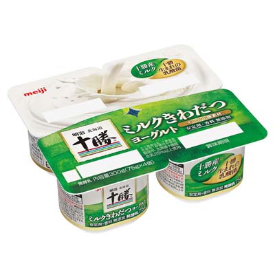 明治　北海道十勝ミルクきわだつヨーグルト　75g×4個