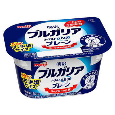 明治　ブルガリアヨーグルトＬＢ８１プレーン　180g