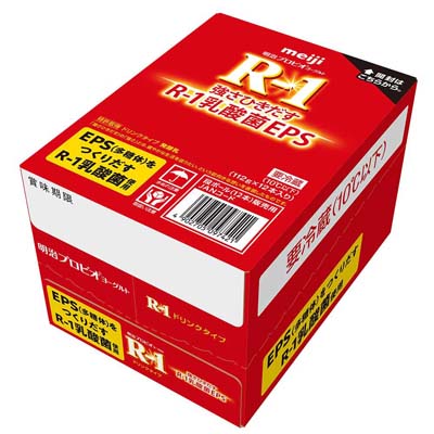【ｹｰｽ販売】明治　Ｒ－１ドリンクタイプケース　112g×12本