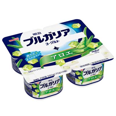 明治　ブルガリアヨーグルトアロエ　70g×4個