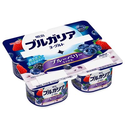 明治　ブルガリアヨーグルトブルーベリーミックス　70g×4個