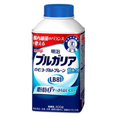 明治　ブルガリアのむヨーグルトプレーンＬＢ８１ 400g