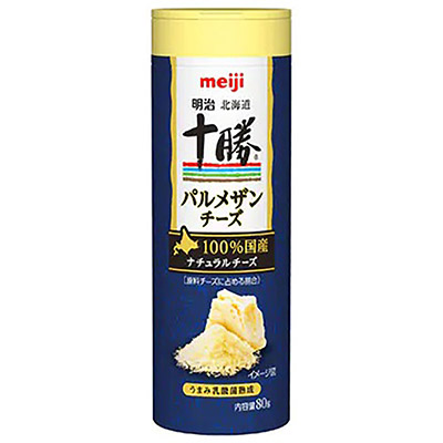 明治 北海道十勝パルメザンチーズ80g