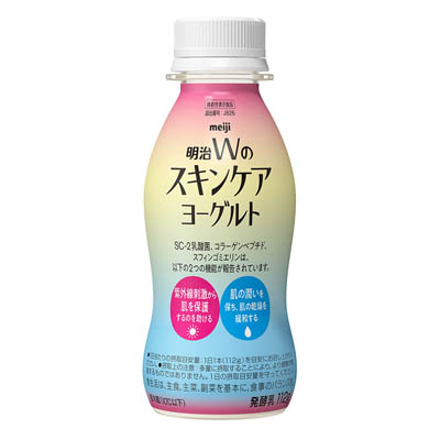 明治　Ｗのスキンケアヨーグルト　112g
