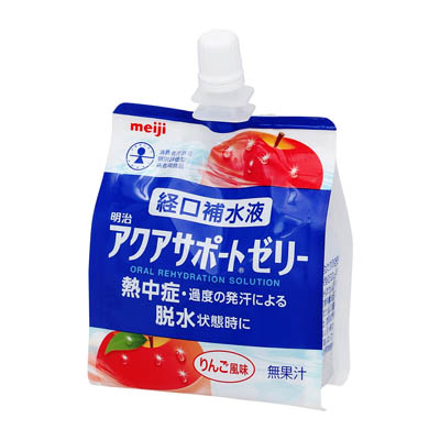 明治　経口補水液アクアサポートゼリー　りんご風味　200ｇ